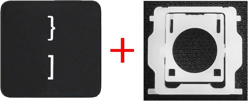 GRMTRV Replacement Individual Key Cap Hinge for MacBook Air 13'' 15'' M3 M4 A3113 A3114 A3240 A3241, 14'' 16'' Pro/Max M4 A3185 A3186 A3401 A3112 A3403 2024-2025 (Right Braces Brackets/Close Braces Brackets) - Image 4